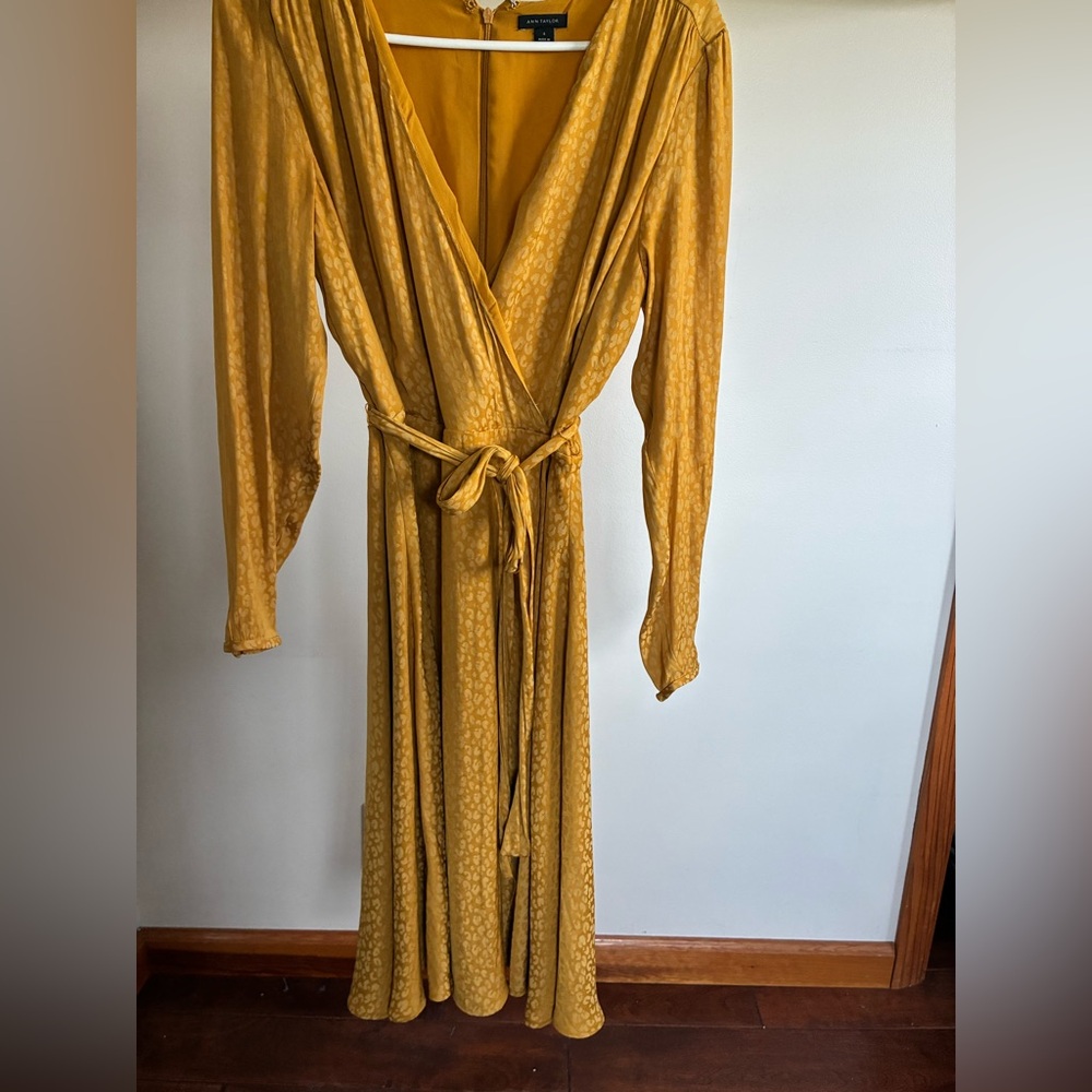 Ann Taylor Golden Yellow Dress
